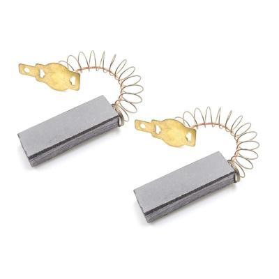 VHBW  - 2x Balai en charbon, charbon moteur, charbon abrasif 6,3mm x 11mm x 32mm pour aspirateur, machine &agrave; couper, etc.