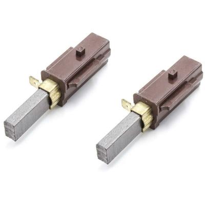 VHBW  - 2x Balais de charbon pour moteur avec support 6,3x11x33mm compatible avec Miele S227, S228, S229, S217-S225, S227i, S228i aspirateur
