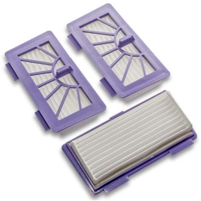VHBW 3x filtre compatible avec Neato XV-11, XV-25, XV-21, XV-12, XV-15 aspirateur - filtre hepa violet - 