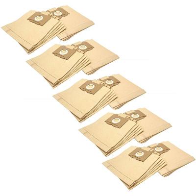 VHBW  - 50x Sacs compatible avec AEG/Electrolux Trium aspirateur - papier, 26cm x 22cm, couleur sable