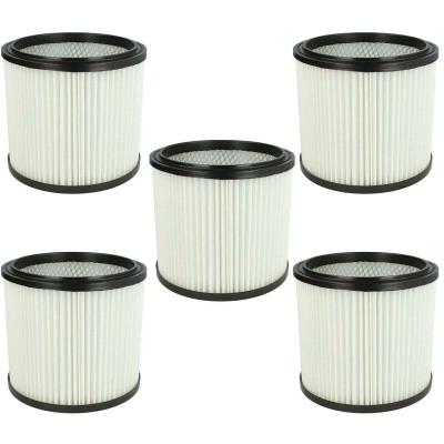 VHBW  5x Filtres ronds pour aspirateur multifonctions Parkside PNTS 30/7(E/S), 30/8(E/S), 30/9(E/S), 35/5(E/S) comme 6.904-042.0, NT RU-30.1