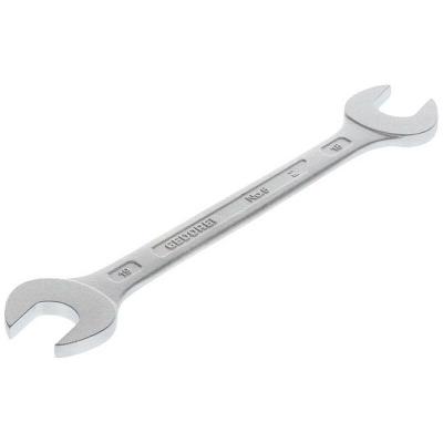 GEDORE  - Cl&eacute; &agrave; fourche 6 18 x 19 mm longueur 222 mm chrom&eacute;