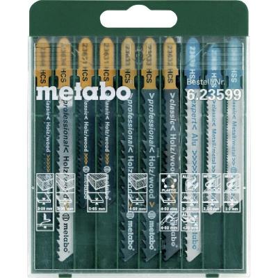 METABO  - Assortiment de lames de scie sauteuse 10 pi&egrave;ces - 623599000