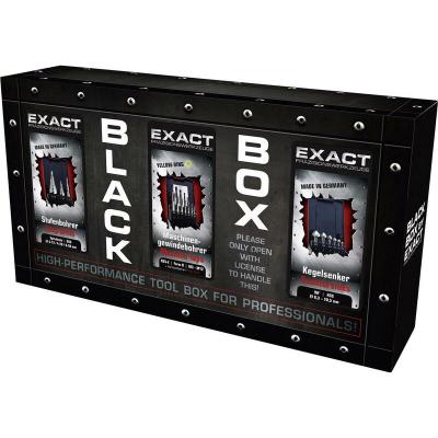 EXACT  70611 BlackBox Set de tarauds pour machine m&eacute;trique M3 - M12 coupe &agrave; droite HSS-E forme B 1 pc(s) 