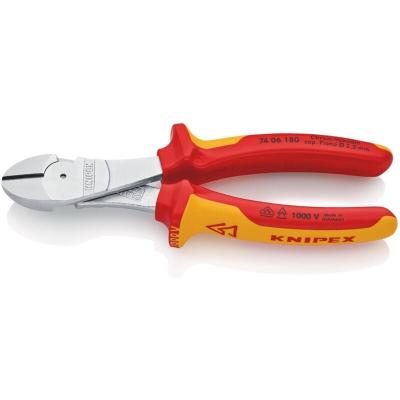 Knipex 74 06 180 pince Pinces coupantes diagonales, Tenailles de cran