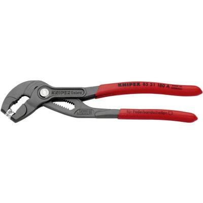 KNIPEX Pince Colliers Autoserrants 180mm - Pvc Antid&eacute;rapant - Ouverture 50mm