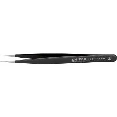 KNIPEX Pince Brucelle Acier Inoxydable 110mm Lisse Pointue Esd