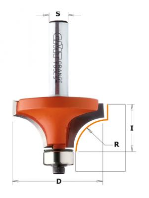 CMT 938.996.11 R. Foret Concave Avec Roulement Hw S=12 D=88.9 R=38.1 Dx