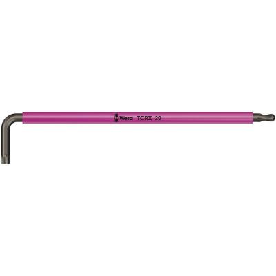 WERA  967 SXL 05024485001 6 pans int&eacute;rieurs (TX) Cl&eacute; m&acirc;le coud&eacute;e T 20