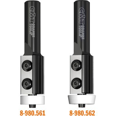 CMT 980.561.11 Fraise Avec Plaquettes Pour Affleurer Hw S=12 D=19,05x30x83 Dr