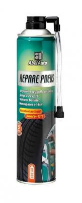 ABELAUTO R&eacute;pare Et Regonfle Tous Les Pneus Crev&eacute;s 600ml