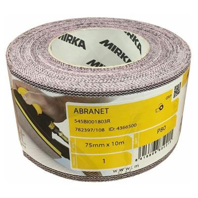 MIRKA  Abrasifs - Abranet rouleaux abrasifs 75 mm x 10 m Grain: 240