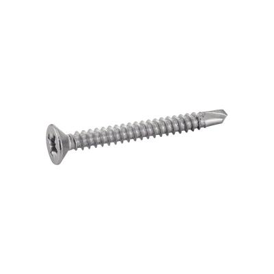ACCTON TECHNOLOGY Bo&icirc;te 200 Vis auto-perceuses t&ecirc;te frais&eacute;e Pozidrive - PZ4.8 x 38 mm - 624324.8X38