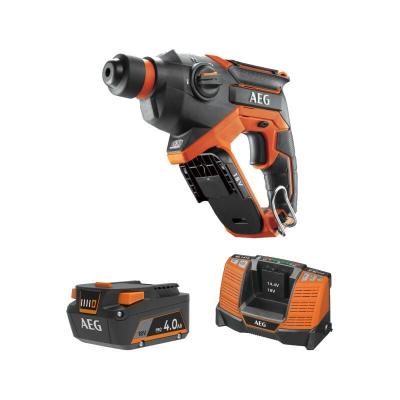 AEG Pack 18V - Perforateur Burineur SDS Plus Compact 1,5 J - Batterie 4.0 Ah - Chargeur