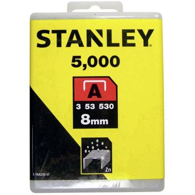 STANLEY  1-tra205-5t agrafe 8 mm type a bo&icirc;te 5000 pi&egrave;ces 1-TRA205-5T
