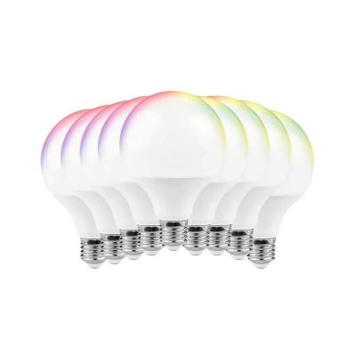 SILAMP Ampoule LED Connect&eacute;e WiFi E27 11W G95 RGBW (Pack de 10) - 