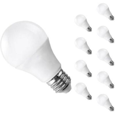 SILAMP Ampoule E27 LED 18W 220V A80 (Pack de 10) - Blanc Froid 6000K - 8000K - 