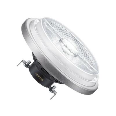 PHILIPS  Ampoule LED en plastique GX5.3 Argent&eacute; 15 W