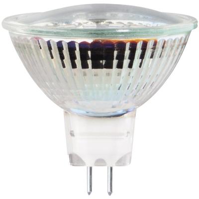 XAVAX Ampoule led, gu5.3, 350lm remp. 35w, amp. R&eacute;fl. Mr16, bl. Chd., verre