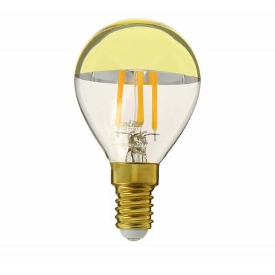 XANLITE Ampoule LED filament sph&eacute;rique culot E14 conso 3.8W blanc chaud 2600K