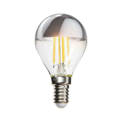 XANLITE Ampoule led spherique P45 sylver top culot E14 3.8W 2600K