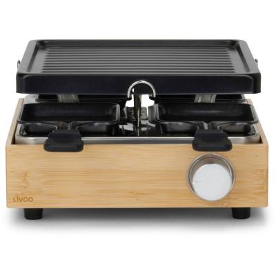 LIVOO Appareil &agrave; raclette 4 personnes  DOC311 