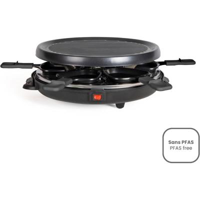 ONLI  Appareil &agrave; raclette 6 personnes 800w + grill - ON1020N