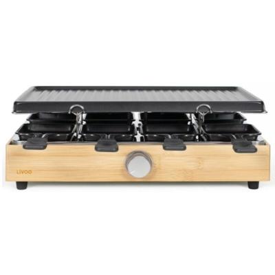 LIVOO  - appareil &agrave; raclette 8 personnes 1400w doc336 - DOC336