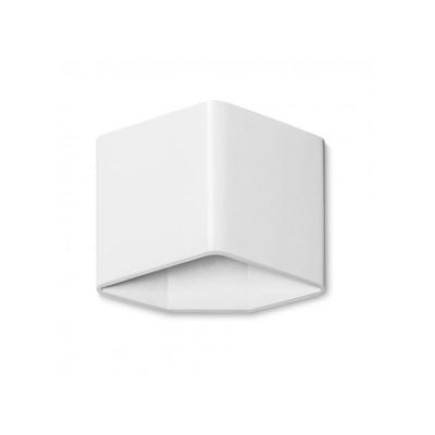  Leds-c4 jet - applique murale d'int&eacute;rieur led &agrave; 1 lumi&egrave;re, blanc