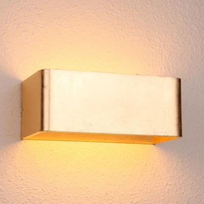 KOSILUM Applique murale feuille d'or led - 20 cm - quadra Quadra 