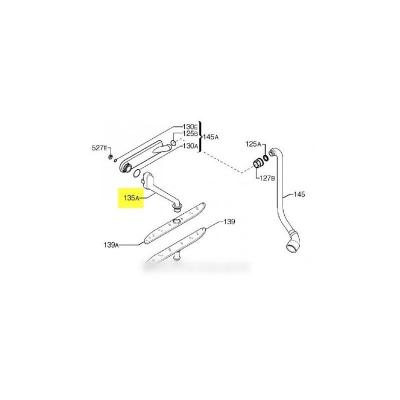GENERIQUE Bras superieur pour lave vaisselle arthur martin electrolux faure - 6484008