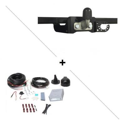 TOYOTA  - Attelage Hilux (10/10-12/15) Standard + faisceau universel 7 broches + boitier &eacute;lectronique