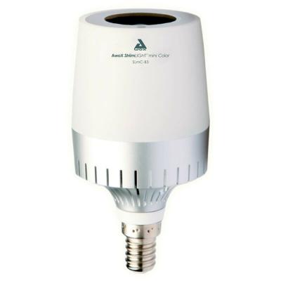 AWOX  StriimLIGHT Mini Color - Enceinte sans fil Bluetooth - Argent