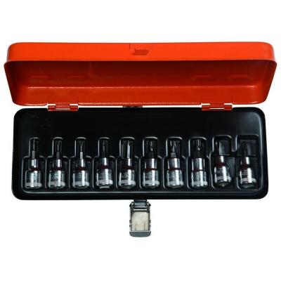 BAHCO  Embouts De Vissage 1/2 Pour Torx Ph &, 10 Pi&egrave;ces