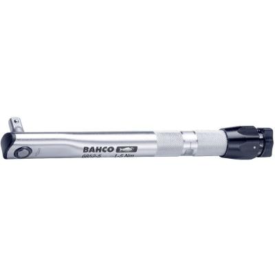 BAHCO Mini cl&eacute; dynamom&eacute;trique r&eacute;glable avec carr&eacute; conducteur 1/4'' 