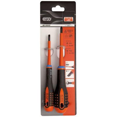 BAHCO  Insulated ERGOTM Combi Screwdriver Twin Pack
