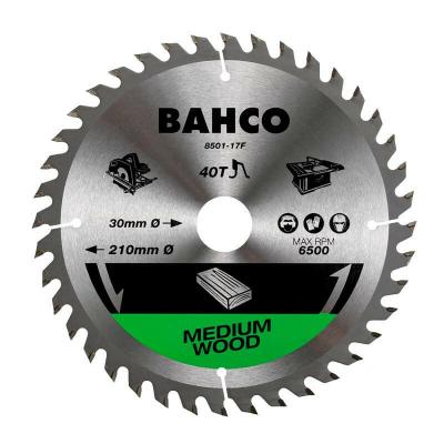 BAHCO Lame de scie circulaire &Oslash;190 mm 20 dents pour le bois -  8501-15