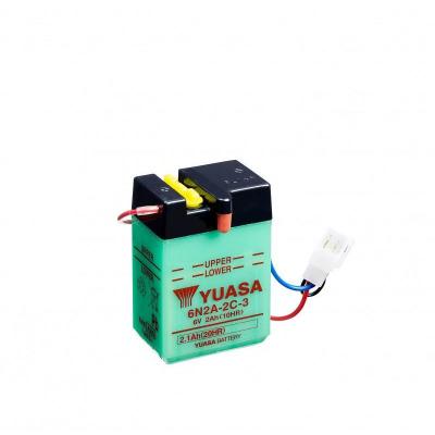 YUASA Batterie 6N2A-2C-3 Conventionnelle Avec Entretien - Livr&eacute;e Sans Acide