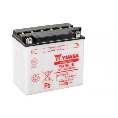 YUASA Batterie 12v 19 ah yb16l-b yumicron avec entretien (lg175xl100xh155)