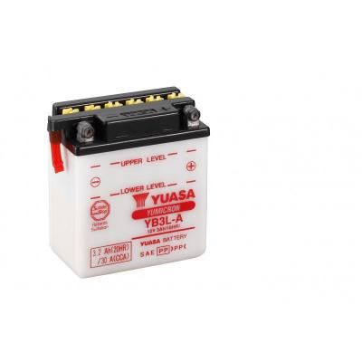 Batterie YB3L-A Conventionnelle Avec Entretien - Livr&eacute;e Sans Acide