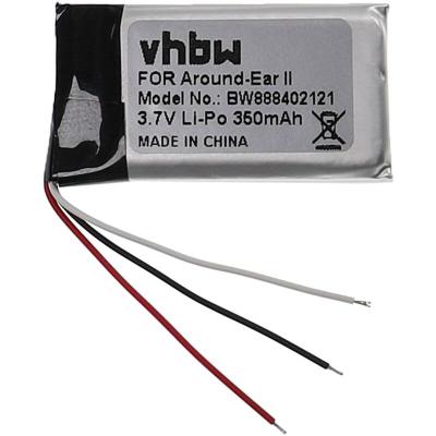  vhbw Batterie remplacement pour Bose AHB571935PCT-01 pour casque audio, &eacute;couteurs sans fil (350mAh, 3,7V, Li-polym&egrave;re) 