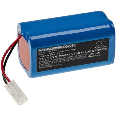  Vhbw - Batterie remplacement pour myVacBot Li-026418 pour aspirateur, robot &eacute;lectrom&eacute;nager (2600mAh, 14,8V, Li-ion)