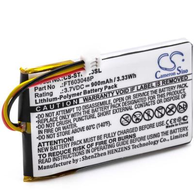 VHBW  - Batterie remplacement pour Turtle Beach FT603048P pour casque audio, &eacute;couteurs sans fil (900mAh, 3,7V, Li-ion)