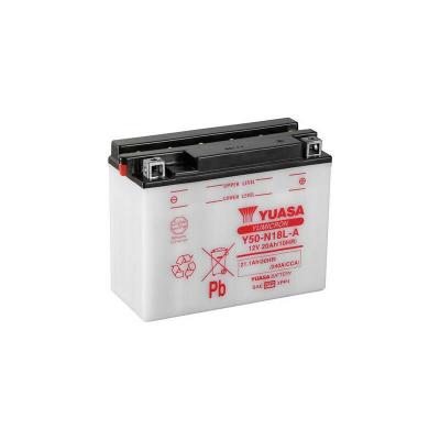YUASA Batterie 12v 20 ah y50n18l-a yumicron avec entretien (lg205xl90xh162)
