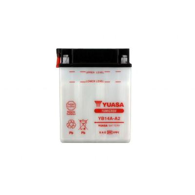 YUASA Batterie YB14A-A2 Conventionnelle Avec Entretien - Livr&eacute;e Sans Acide