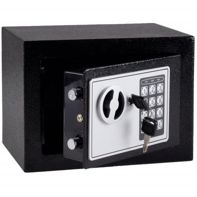 BC ELEC Bc-elec - 5417-1207 Coffre-Fort serrure &agrave; combinaison digitale + cl&eacute;s 23x17x17 cm