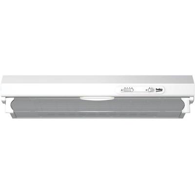 BEKO CFB6310W Hotte 20W 62dB 280 m&sup3;/h Acier Inoxydable Blanc