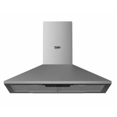 BEKO Hotte de cuisine murale avec 3 vitesses, Acier inoxydable (HCP61310I)