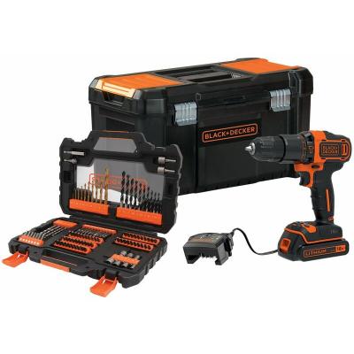 BLACK & DECKER BLACK+DECKER BDCHD18S1KA, Perceuse &agrave; percussion