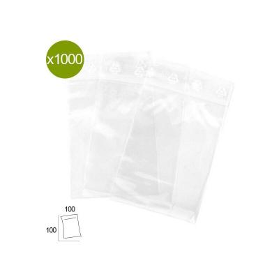  Bo&icirc;te de 1000 sachets zip 50&Acirc;&micro; 100x100mm